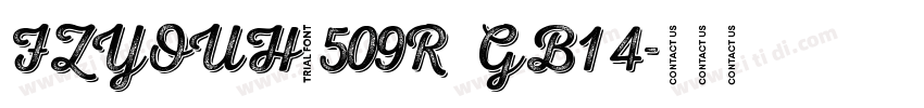 FZYOUH_509R  GB1 4字体转换